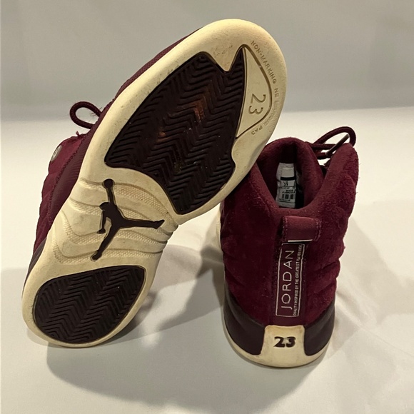 Air Jordan 12 Retro Bordeaux Women 4.5 Youth 3Y Men 3 - Picture 5 of 5